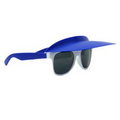 Two-Tone visor sunglasses